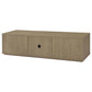 Ingram 4-Door TV Stand for TVs up to 85 Inches Latte