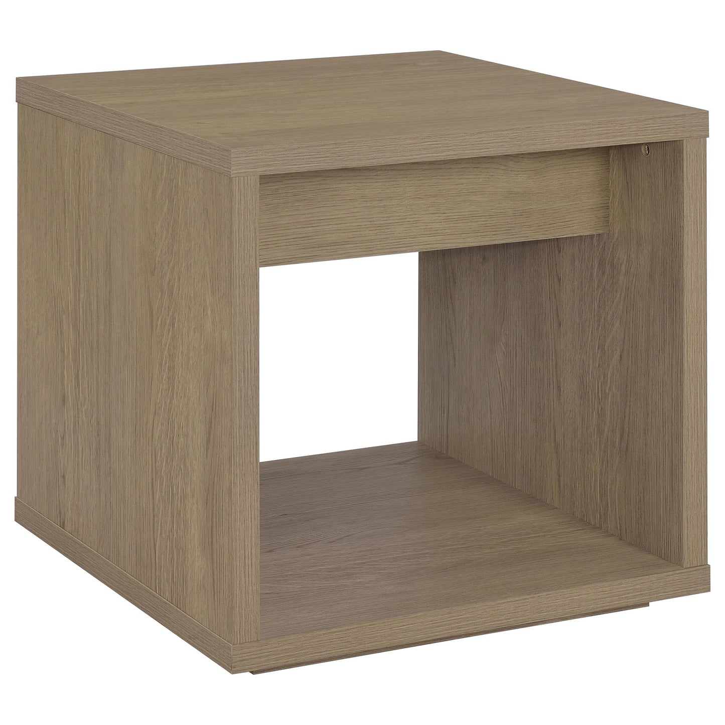Ingram 2-Piece Coffee and End Table Set with Storage Latte