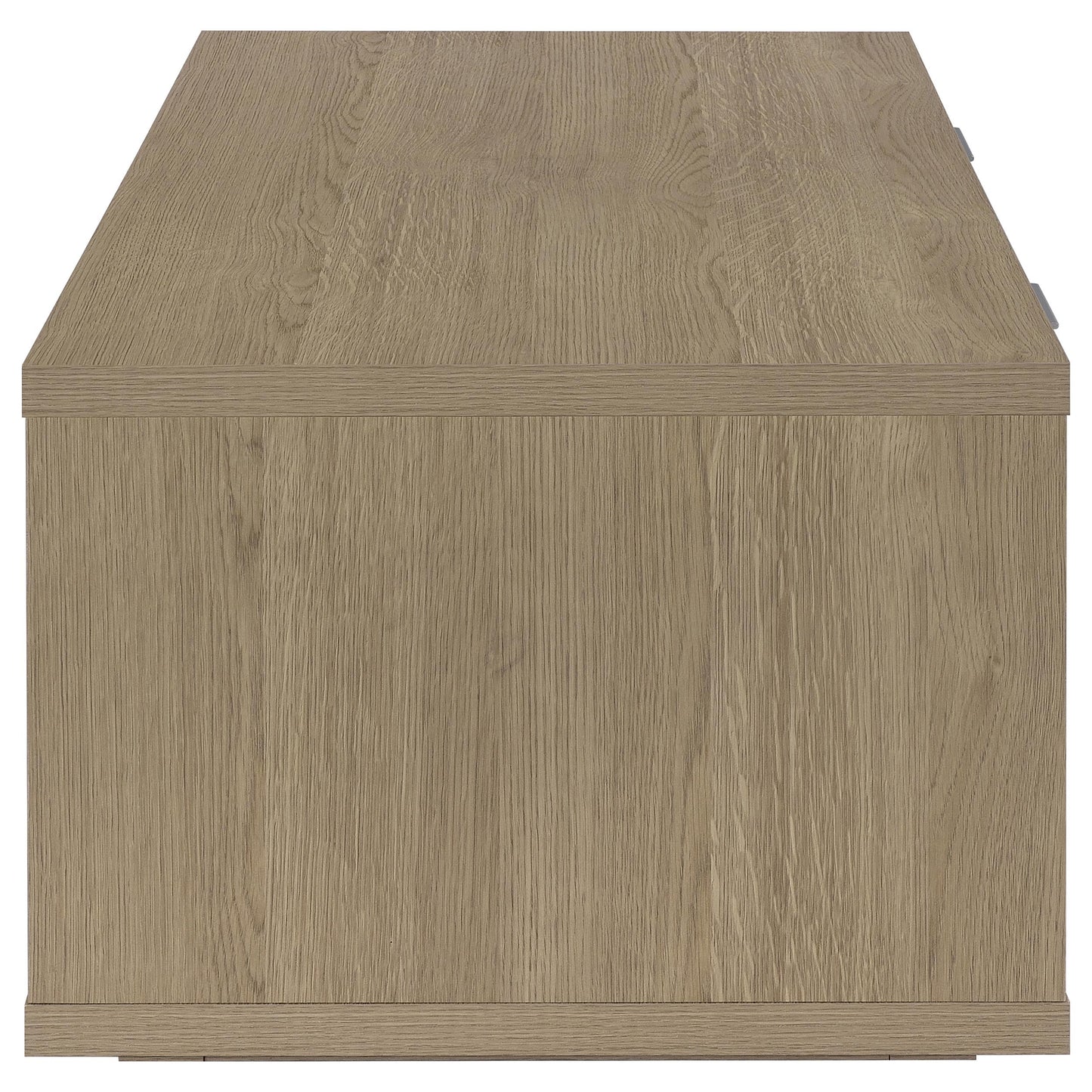 Ingram 2-Piece Coffee and End Table Set with Storage Latte