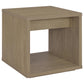 Ingram 3-Piece Coffee and End Table Set with Storage Latte