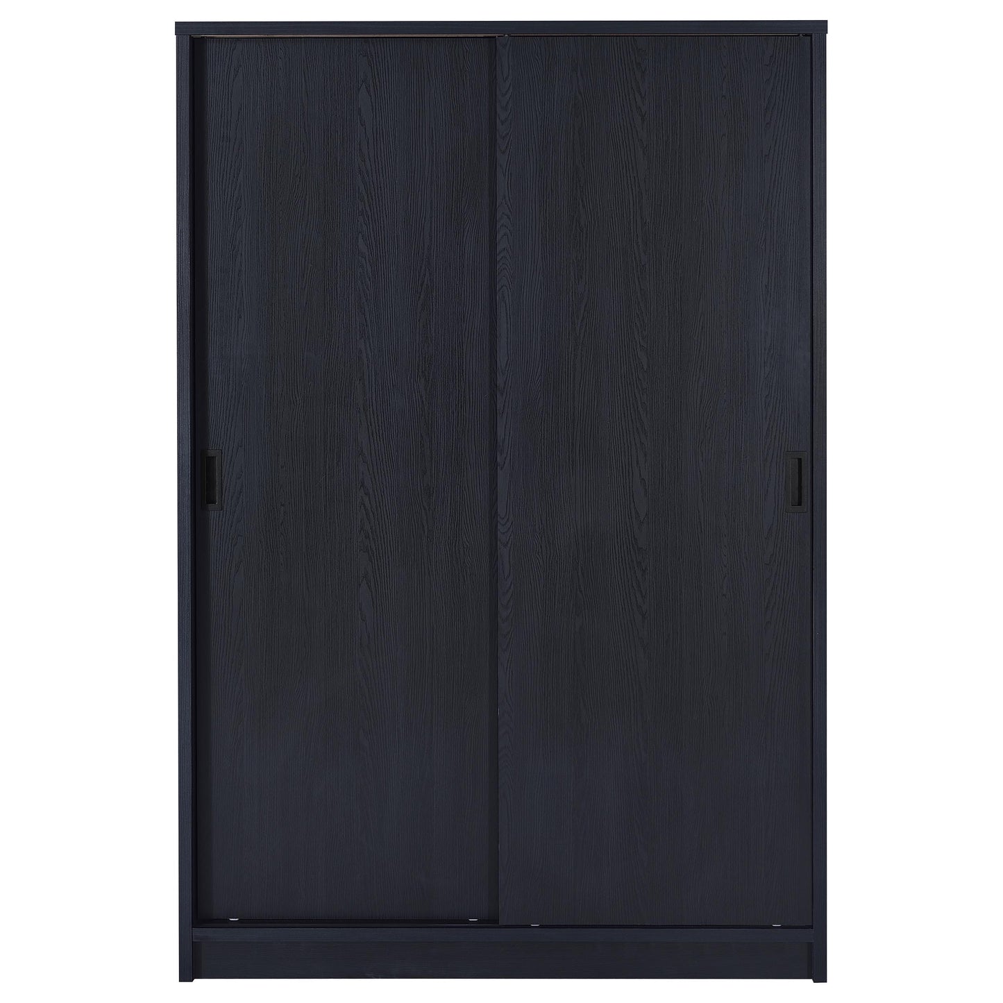 Noble 2-door Bedroom Wardrobe Storage Cabinet Armoire Black