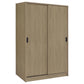 Noble 2-door Bedroom Wardrobe Storage Cabinet Armoire Latte