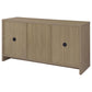 Amery 3-drawer Accent Storage Cabinet Console Latte