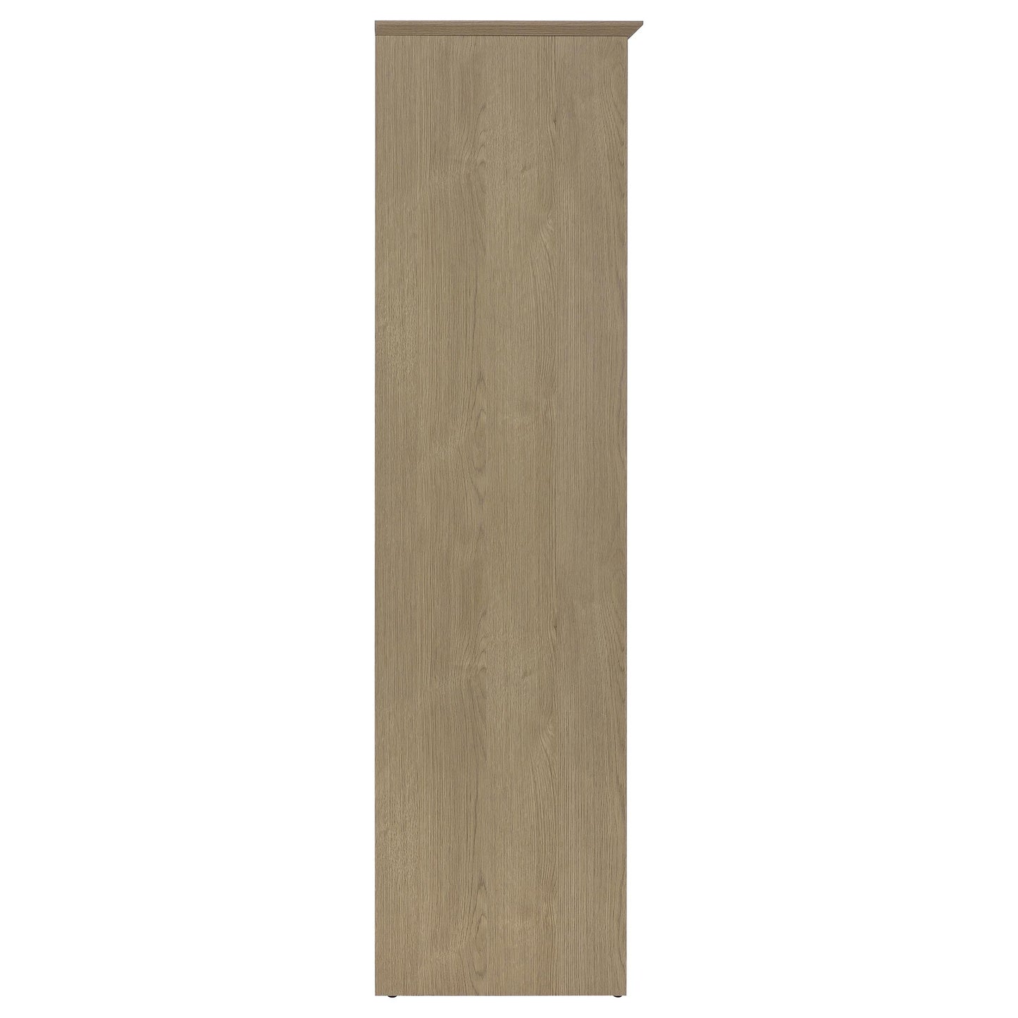 Arvida 2-door Bedroom Wardrobe Storage Cabinet Armoire Latte