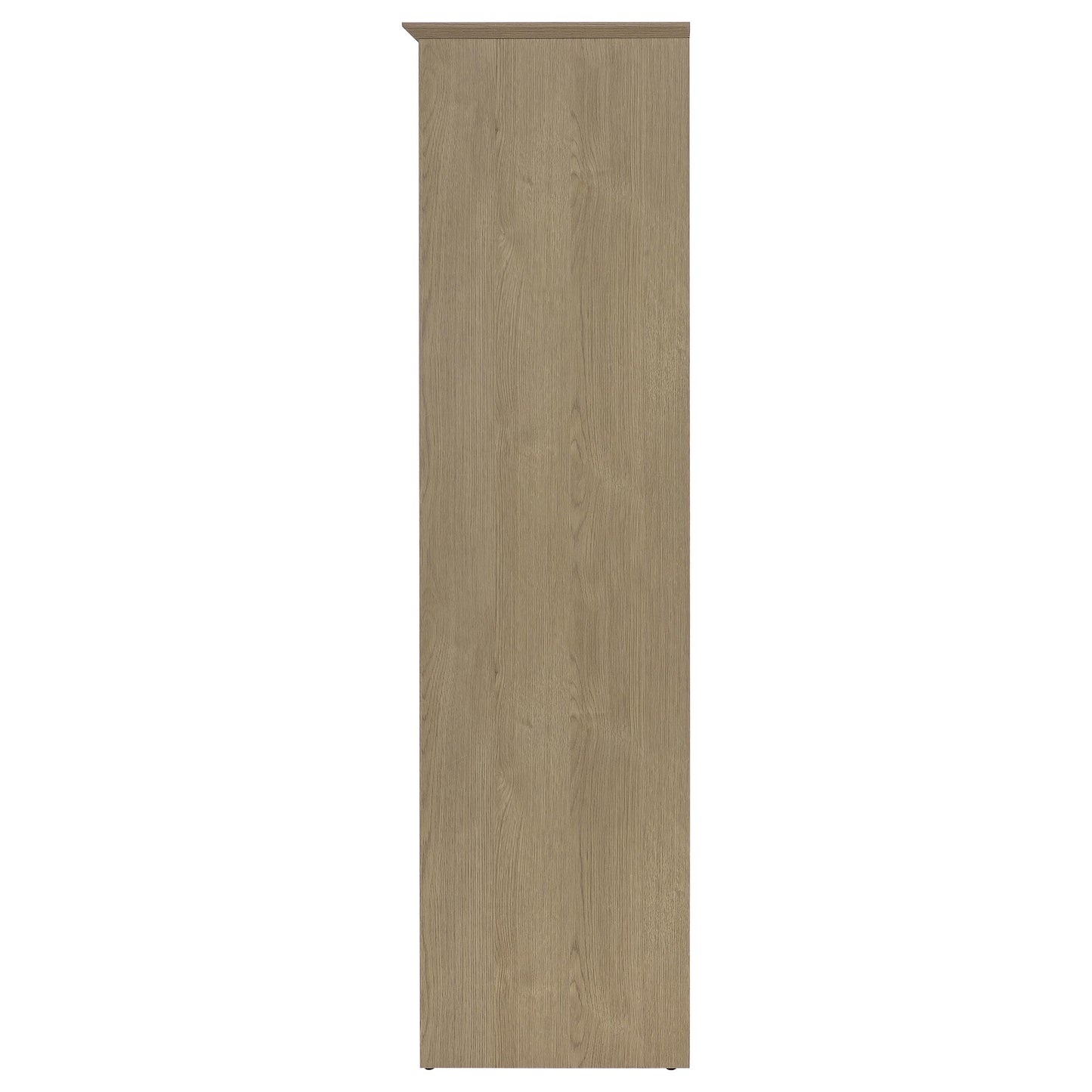 Arvida 2-door Bedroom Wardrobe Storage Cabinet Armoire Latte