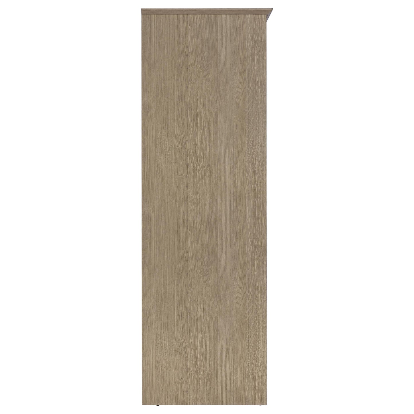 Canova 3-door Bedroom Wardrobe Storage Cabinet Armoire Latte