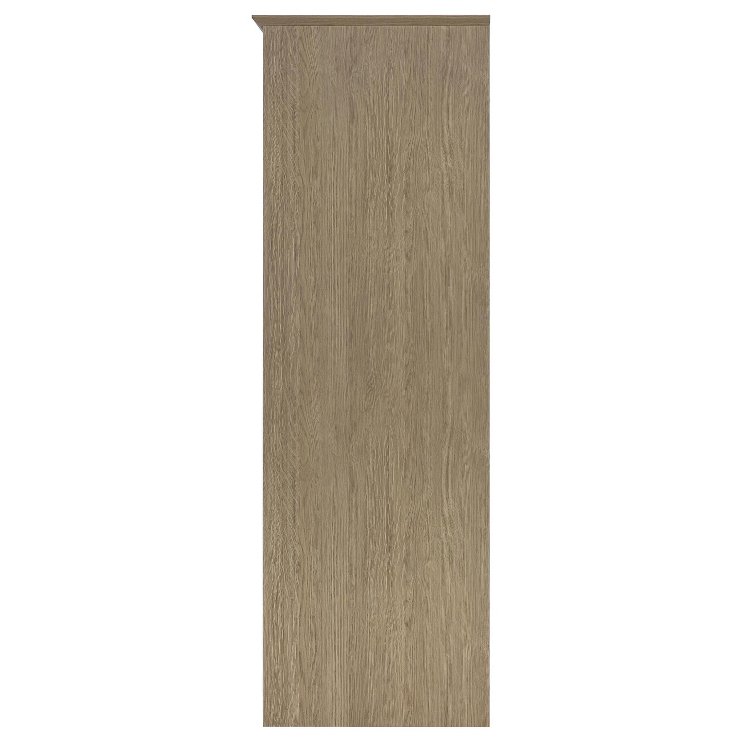 Cassara 2-door Bedroom Wardrobe Storage Cabinet Armoire Latte