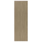 Cerda 3-door Bedroom Wardrobe Storage Cabinet Armoire Latte