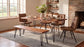 Sherman 71-inch Live Edge Dining Table Natural Acacia