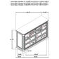 Cresswell 4-piece Eastern King Bedroom Set Weathered Taupe