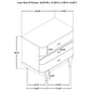 Lucaire 4-piece Eastern King Bedroom Set Sandstone