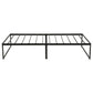 Gates Twin Heavy-Gauge Metal Platform Bed Frame Black