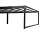 Gates Twin Heavy-Gauge Metal Platform Bed Frame Black