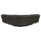 Marcell 5-Piece L-Shaped Modular Power Reclining Sectional Sofa Grey