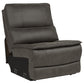 Marcell 5-Piece L-Shaped Modular Power Reclining Sectional Sofa Grey
