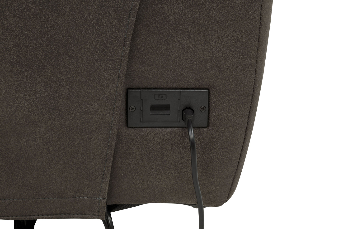 Marcell 5-Piece L-Shaped Modular Power Reclining Sectional Sofa Grey