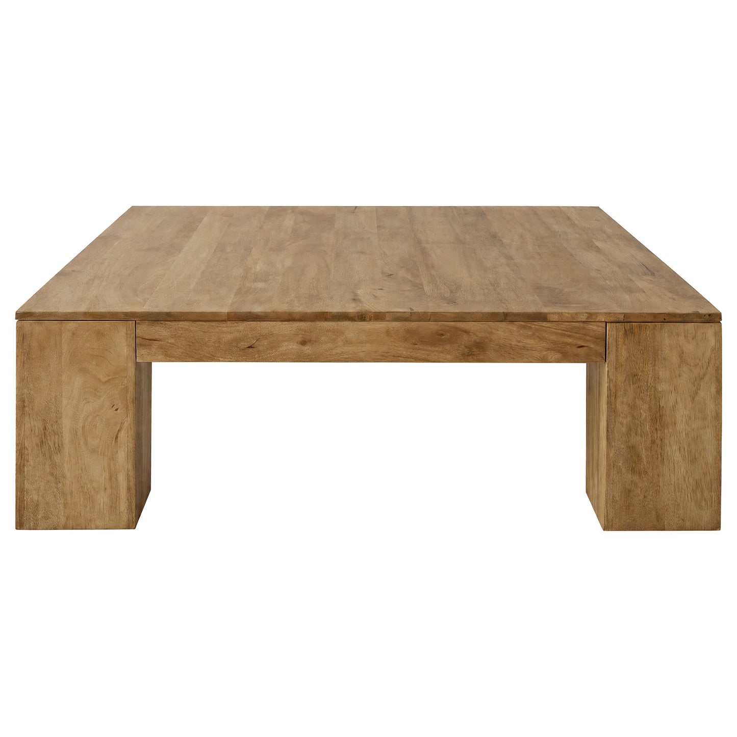 Butte 2-piece Mango Wood Coffee and End Table Set Natural