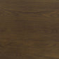 Strouse Contemporary Round Coffee Table in Dark Walnut