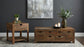 Esther 2-Piece Solid Sheesham Coffee and End Table Set Natural