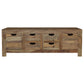 Esther 3-Piece Solid Sheesham Coffee and End Table Set Natural