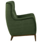 Catala Upholstered High Back Accent Chair Matcha and Coffee