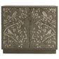Parkes 2-door Bone Inlay Accent Cabinet Distressed Grey