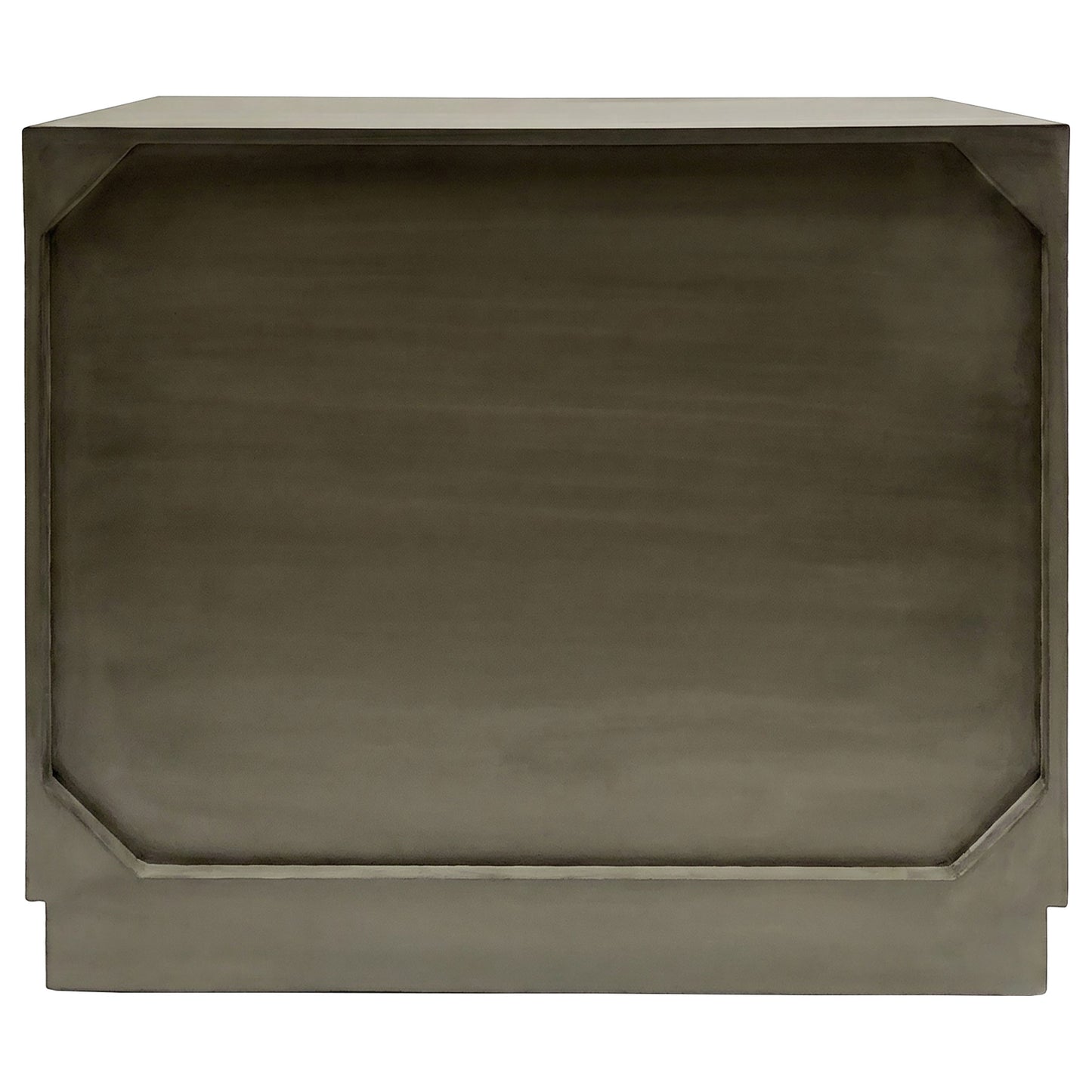 Parkes 2-door Bone Inlay Accent Cabinet Distressed Grey