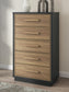 Kozmour Five Drawer Chest