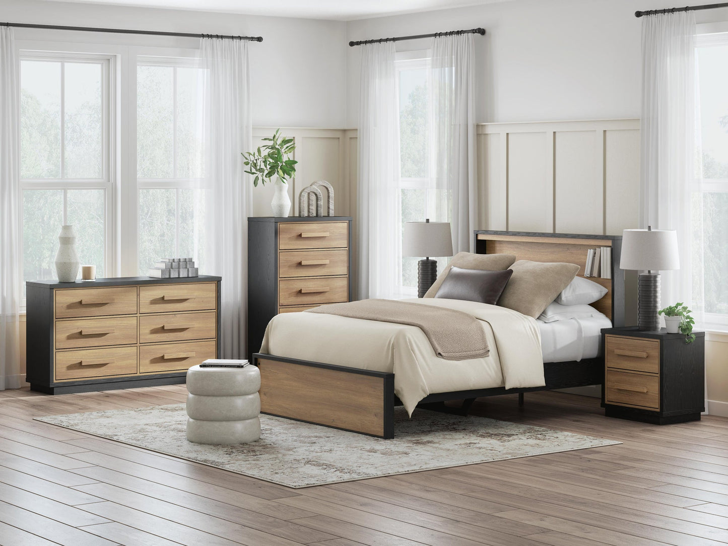Kozmour Five Drawer Chest