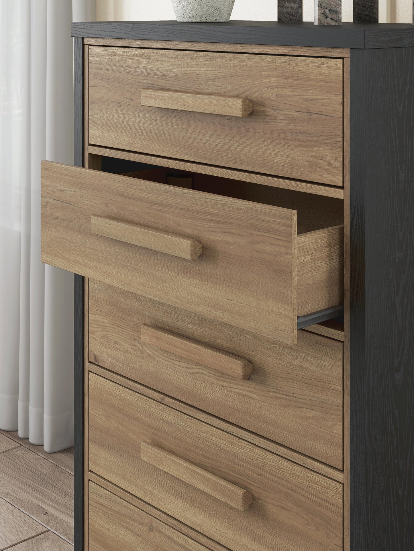 Kozmour Five Drawer Chest