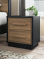 Kozmour Two Drawer Night Stand