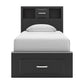 Stabotta Twin Bookcase Storage Bed
