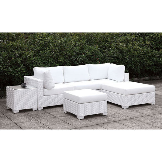 Somani-Small L-Sectional W/ RIGHT Chaise + Ottoman